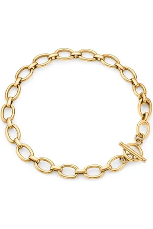 Abbott Lyon Oval Link Chain Bracelet (Gold)