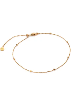 Abbott Lyon Sphere Chain Anklet (Gold)