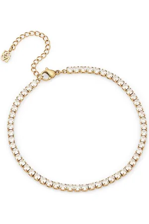 Abbott Lyon Tennis Chain Anklet (Gold)