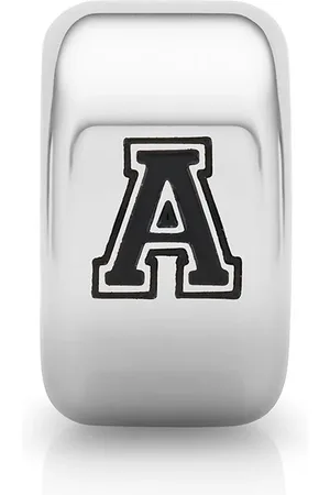 Abbott Lyon Varsity Font Initial Bead (Silver)