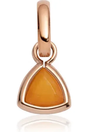 Abbott Lyon Droplet Birthstone Pendant (Rose Gold)