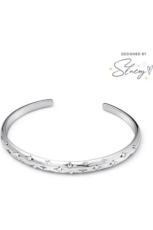 Abbott Lyon Moon and Back Bangle (Silver)