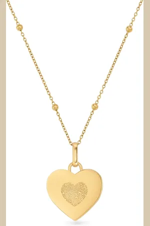 Abbott Lyon Uniquely Yours Fingerprint Heart Necklace Gift Set