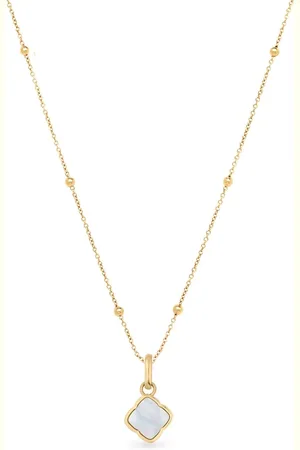 Abbott Lyon Pearl Clover Necklace (Gold)