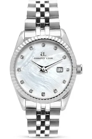 Abbott Lyon Mini Silver Pearl Link Belgravia 30 Watch