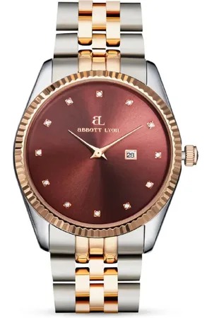 Abbott Lyon Two Tone Mocha Belgravia 36 Watch