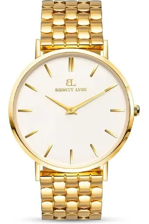 Abbott Lyon Gold Kensington Link 40 Watch