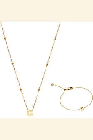 Abbott Lyon Mini Letter Set (Gold)