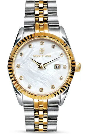 Abbott Lyon Mini Two Tone Pearl Link Belgravia 30 Watch