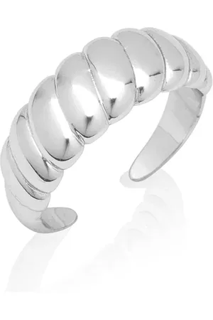 Abbott Lyon Chunky Croissant Ring (Silver)