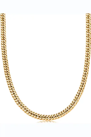 Abbott Lyon Curb Chain Necklace (Gold)