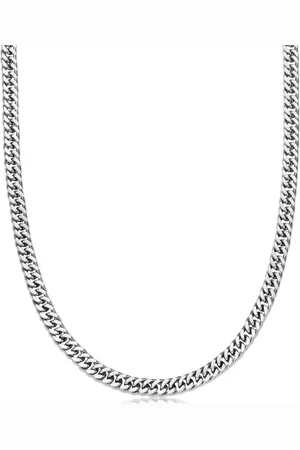 Abbott Lyon Curb Chain Necklace (Silver)