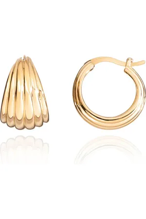 Abbott Lyon Ribbed Hoops (Gold)