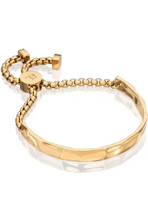 Abbott Lyon Hammered Bangle (Gold)