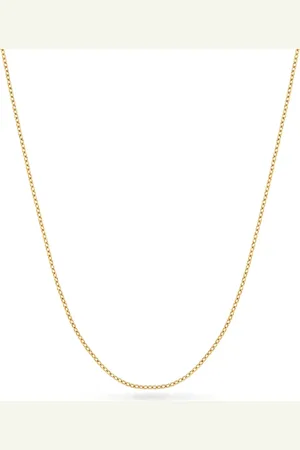 Abbott Lyon Fine Chain Necklace (Gold)