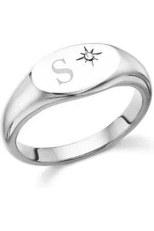 Abbott Lyon Oval Signet Ring (Silver)