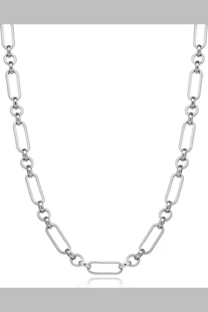 Abbott Lyon Figaro Chain Necklace (Silver)
