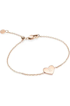 Abbott Lyon Little Luxe Heart Bracelet (Rose Gold)