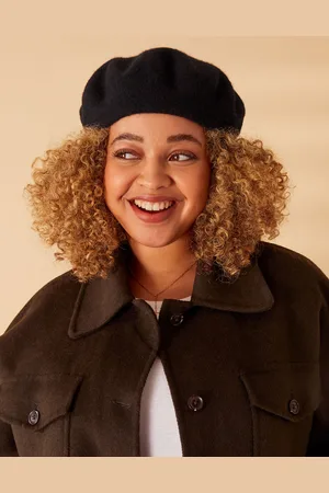 Accessorize Classic Pure Wool Beret Hat, Women