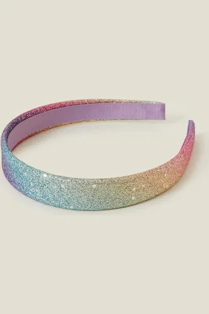 Accessorize Abs Glitter Ombre Headband, Size: 13cm, Girl