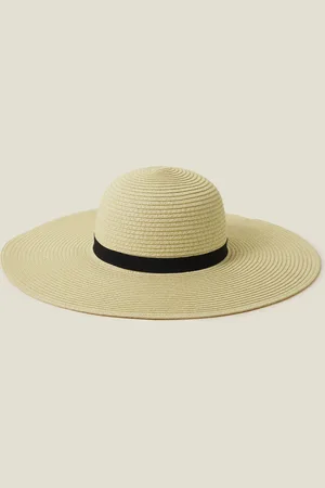 Accessorize Trim Floppy Hat, Size: 57Cm, Women