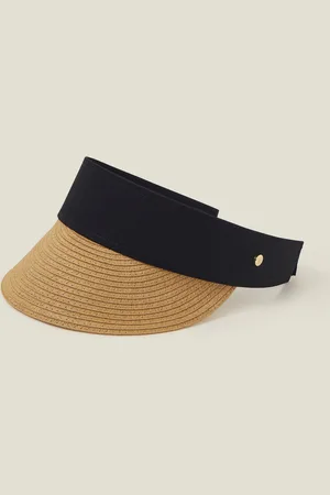 Accessorize Contrast Visor, Size: 57cm, Women