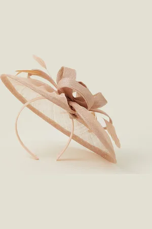 Accessorize Abaca Bow Disc Fascinator Size: 22x22cm, Women