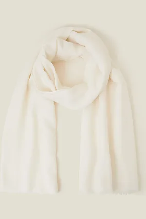 Accessorize Lightweight Plain Scarf , Size: 180x100cm, Women