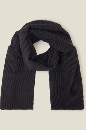 Accessorize Lightweight Pleated Scarf , Size: 180x70cm, Women