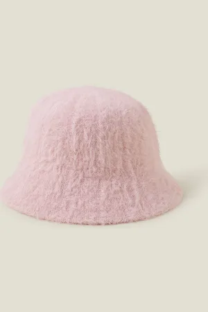 Accessorize Fluffy Bucket Hat , Women