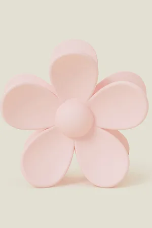 Accessorize Matte Flower Claw Clip, Women