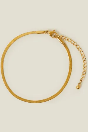 Accessorize Stainless Steel Omega Chain Bracelet, Women