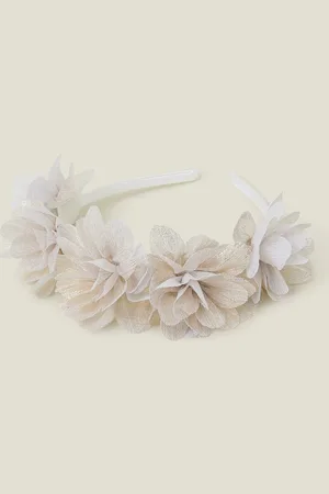 Accessorize Corsage Flower Crown Headband , Kids