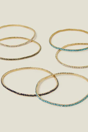 Accessorize 6-Pack Cupchain Stretch Bracelets