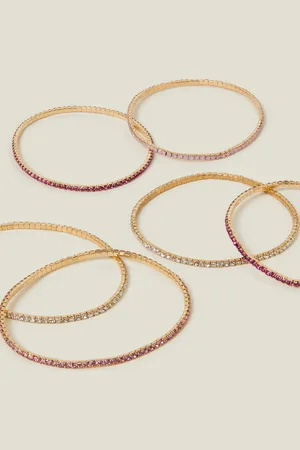 Accessorize 6-Pack Cupchain Stretch Bracelets