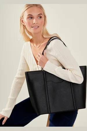 Accessorize Red Laptop Tote Bag, Size: 47x31cm, Women