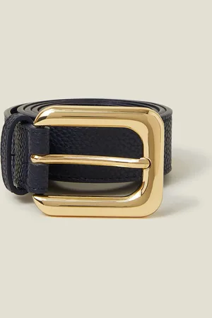 Accessorize Faux Leather Belt , Size: S