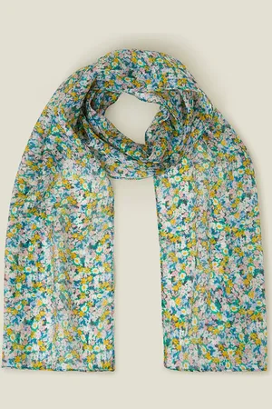 Accessorize Ditsy Floral Silk Scarf