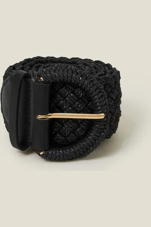 Accessorize Woven Buckle Belt , Size: S / M