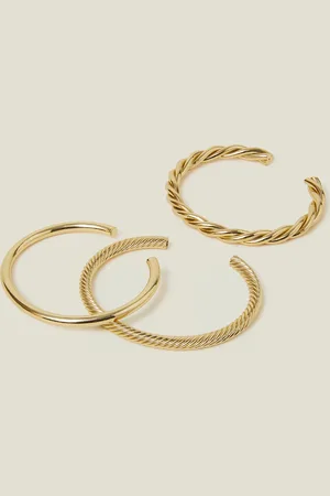 Accessorize 3-Pack Twisted Bangles