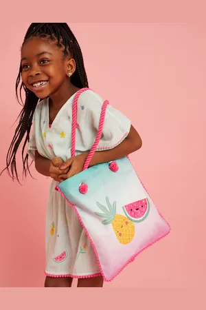 Accessorize Multicolour Girls Fruit Print Shopper Bag