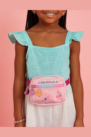 Accessorize Girls Sequin Confetti Belt Bag, Kids
