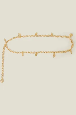 Accessorize Sea Charm Chain Belt