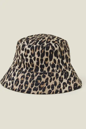 Accessorize Leopard Print Bucket Hat