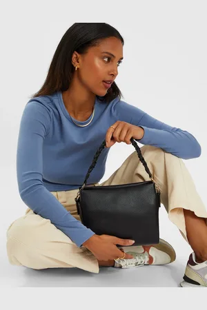 Accessorize Braid Strap Faux Leather Cross-body Bag