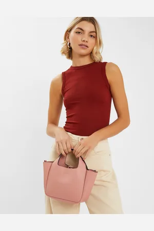 Accessorize Top Handle Faux Leather Cross-body Bag