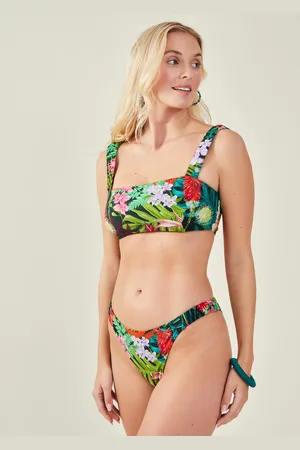 Accessorize Jungle Bikini Briefs , Size: 16, Women