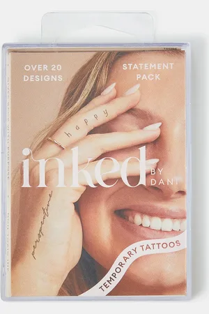 Accessorize Inked by Dani Statement Temporary Tattoo Pack