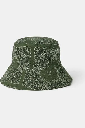 Accessorize Reversible Bandana Print Bucket Hat