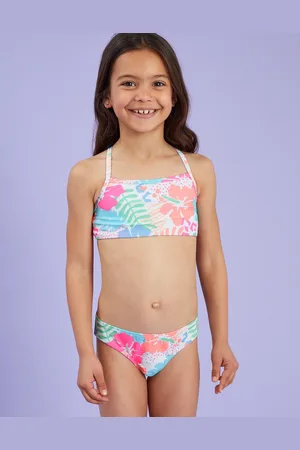 Accessorize Tropical Print Bikini Set , Size: 7-8 yrs